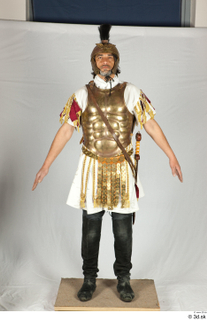  Photos Medieval Legionary in plate armor 13 Centurion Gold armor Medieval armor Roman soldier a poses whole body 0009.jpg